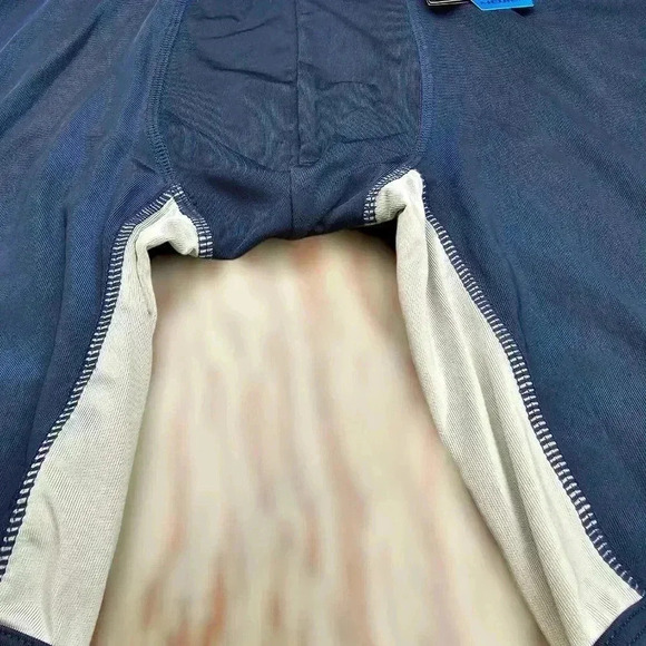 RBX Boxer Briefs blue/gray 9" inseam NWT Medium or Large - Picture 3 of 6